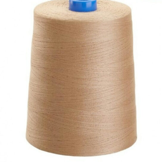 beige sewing thread