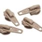 No.3 beige Zip Pullers