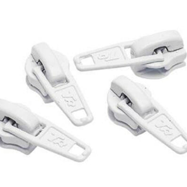 No.3 White Zip Pullers For Upholstery Projects