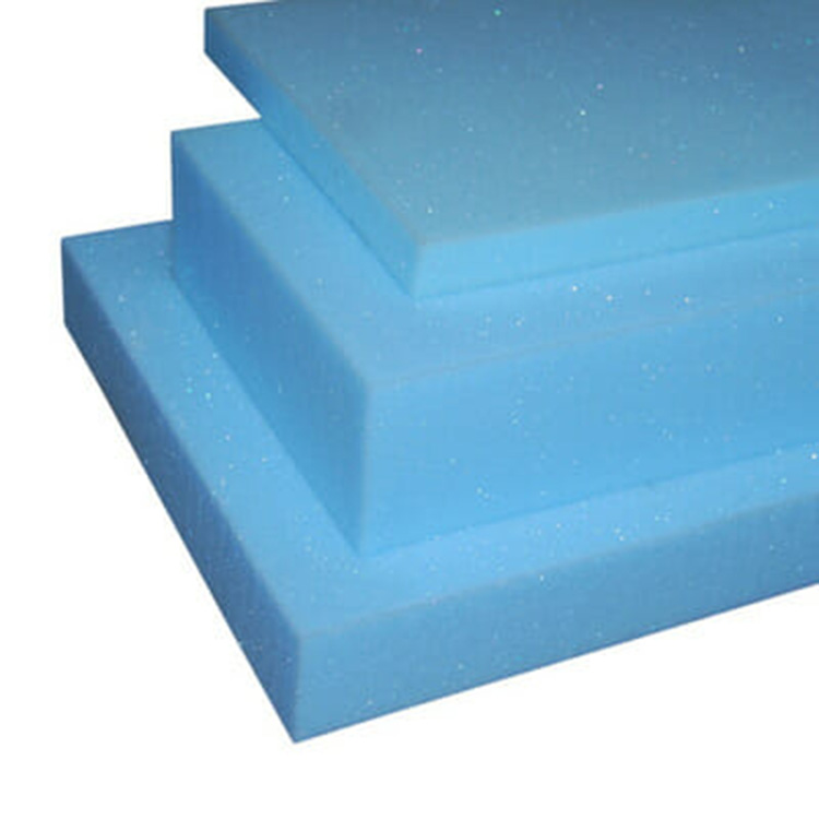 High Density Standard 4″ Thick Blue Foam Cushion