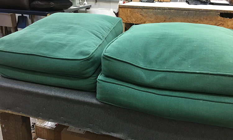 old replacement cushions