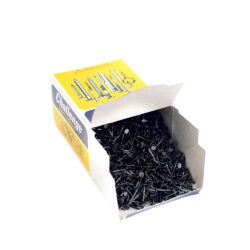 13mm Cut Gimp Pins - Black 500 grams 5 Boxes